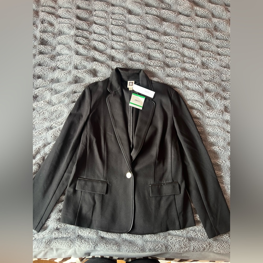 Anne Klein Black Women's Suit Jacket